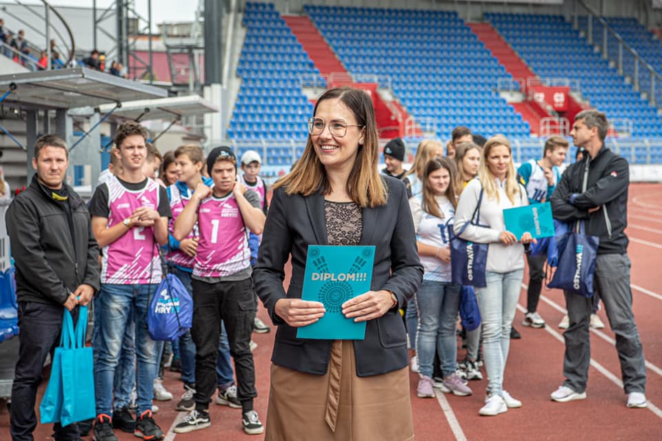 Andrea Hoffmannová_Ostrava_náměstkyně primátora_Děti_sport