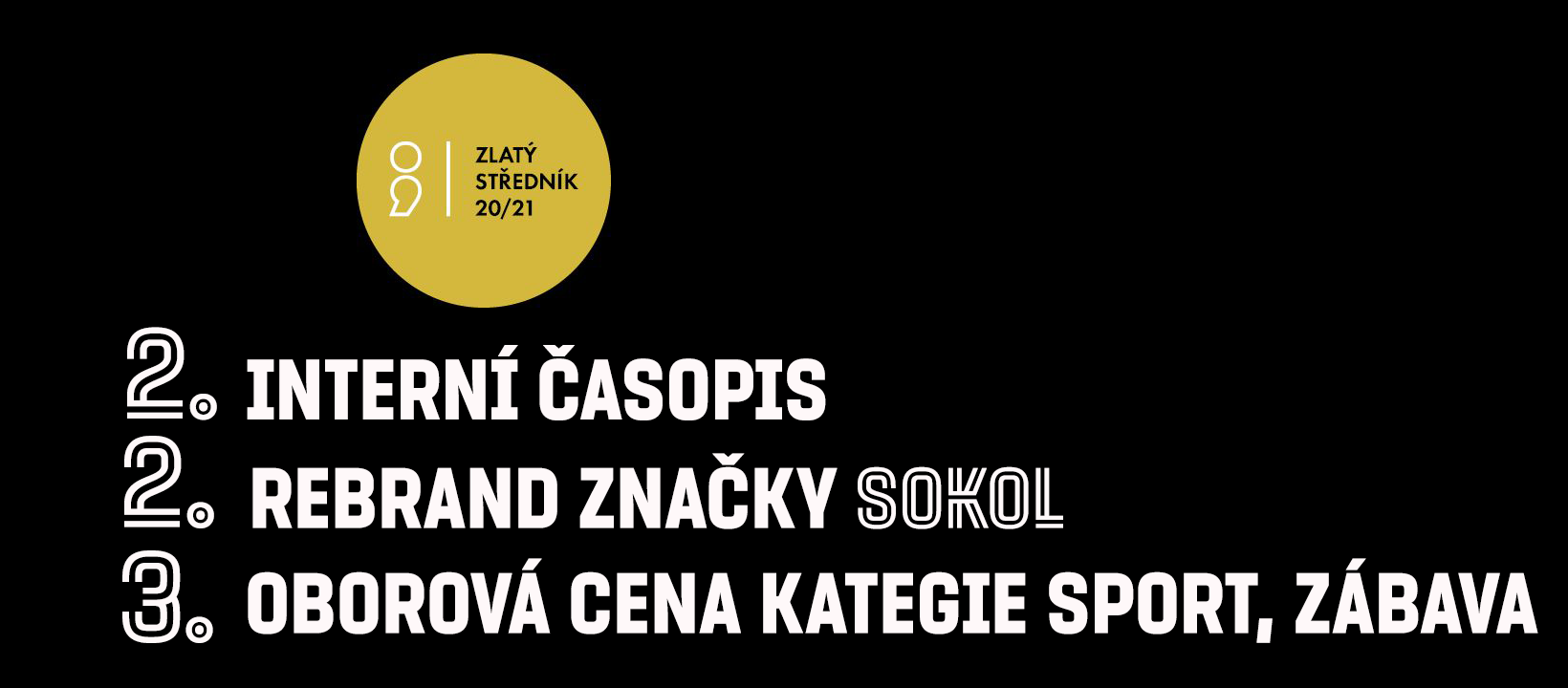 Zlatý středník ocenění