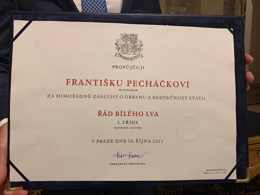 Řád Bílého lva - propůjčovací