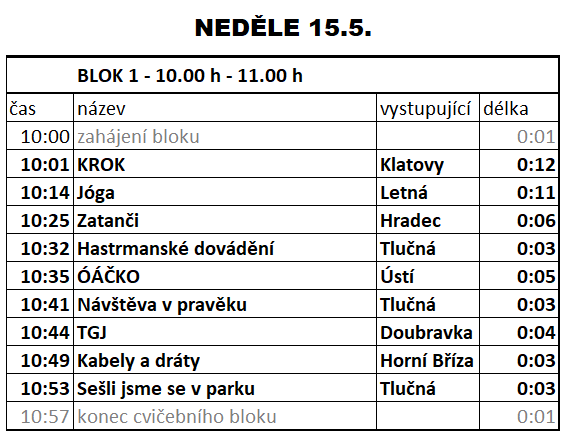 SG Plzeň neděle 10-11