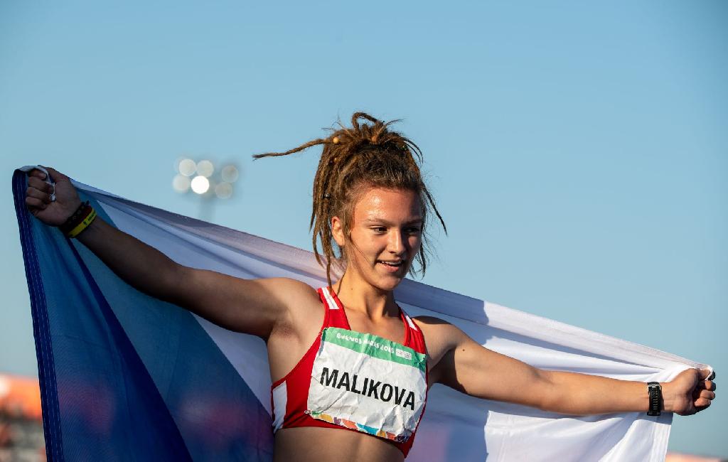 Barbora Malíková, vítězka YOG 2018 na 400 m