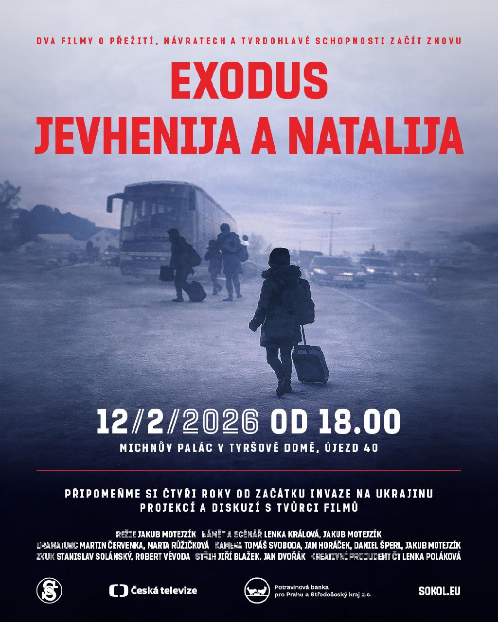 Projekce filmů k Ukrajině