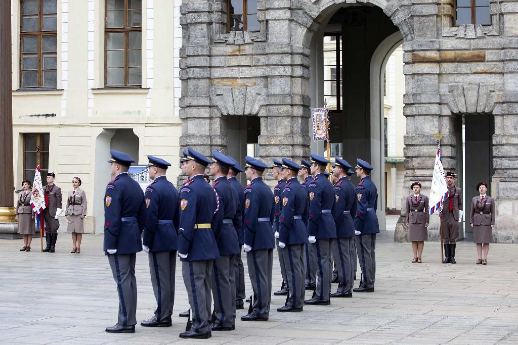 nástup Hradní stráže a Sokolské stráže_8.X. 2022 (13)