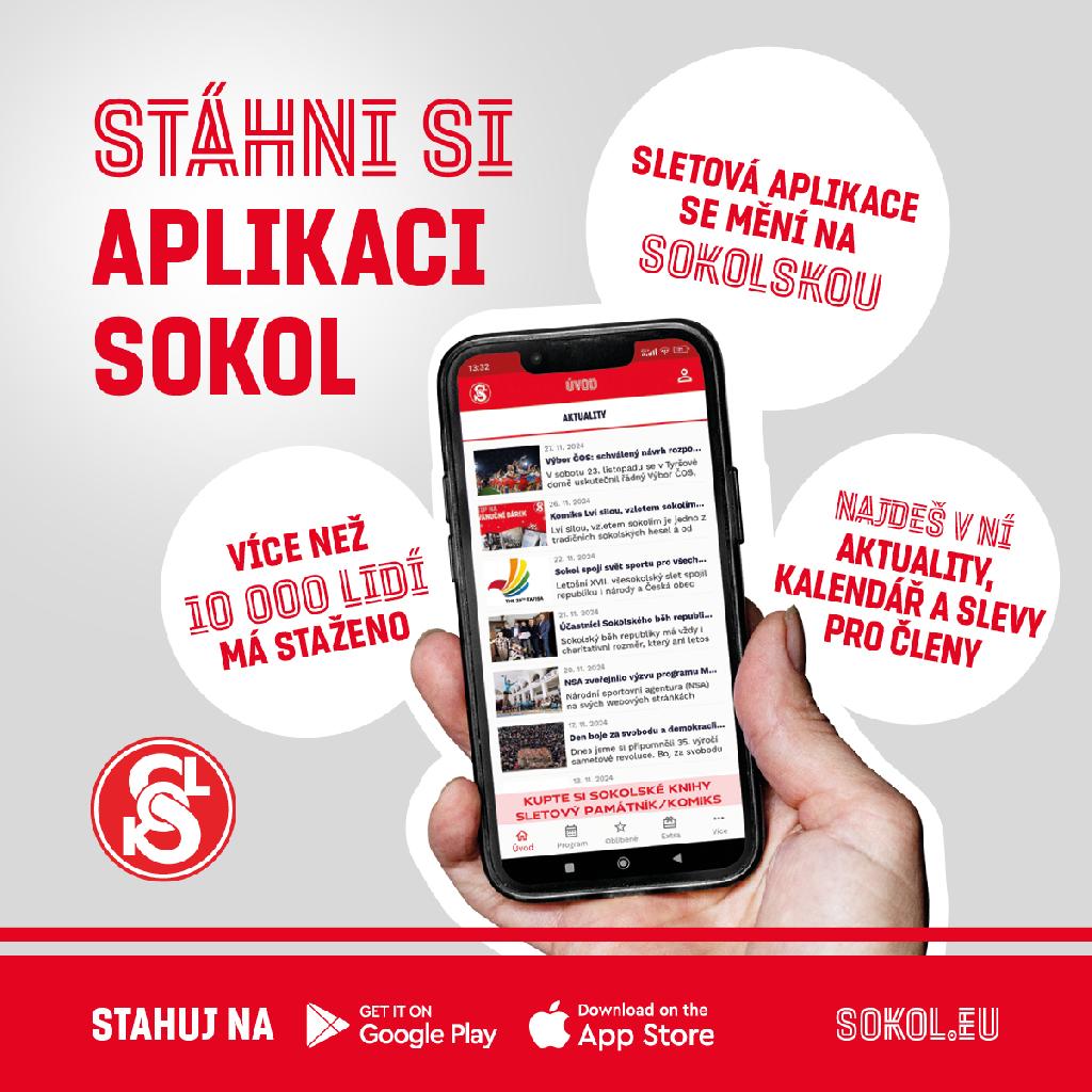 stáhni si aplikaci Sokol