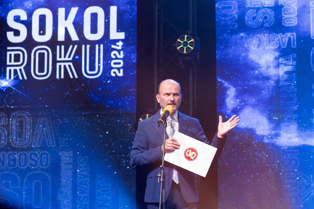 Slavnostní vyhlášení moderoval Dalibor Gondík