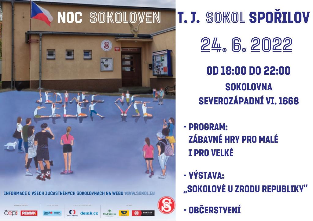 Noc sokoloven Spořilov 2022