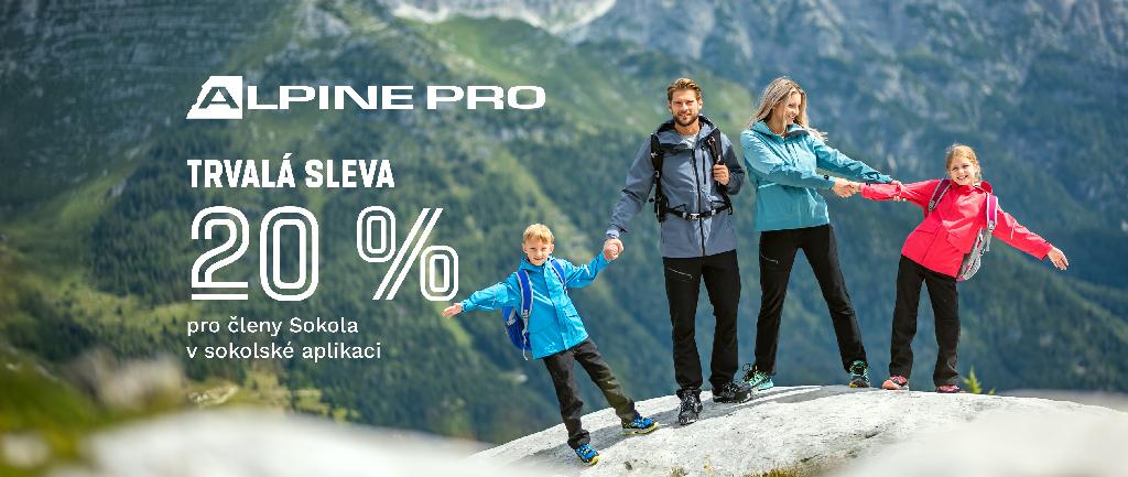 Alpine Pro 20 % sleva