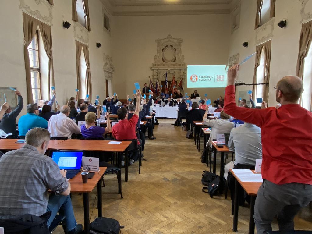 Hlasování na 6. Výboru ČOS_30.4.2022