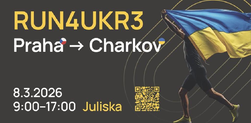 Běh pro Ukrajinu 2026 leták