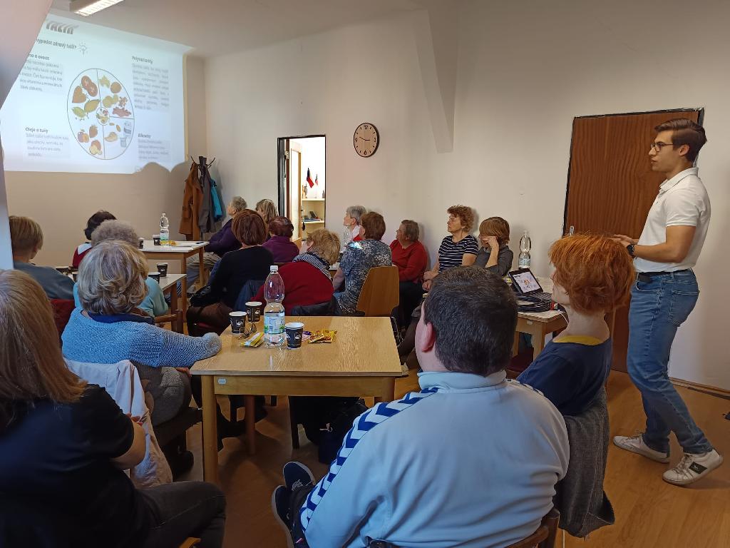 Seniorská akademie, seminář v Sokole v Praze na Břevnově