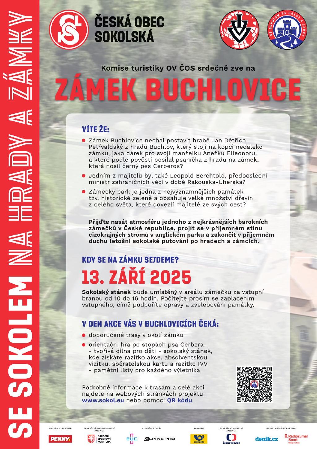 Buchlovice se Sokolem na hrady a zámky